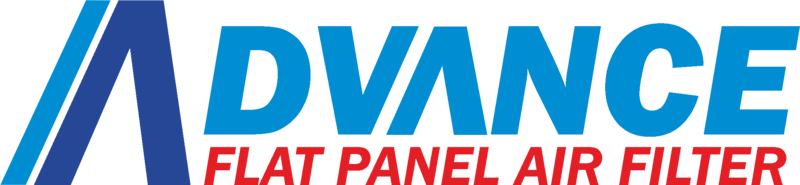 Advance: flat panel air filter brand mark